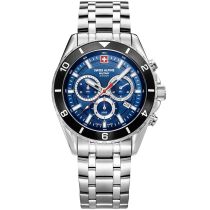 Swiss Alpine Military 7034.9136 Montre Homme Sierra Chronographe 43mm 10ATM