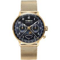 Zeppelin 7039M-2 Hindenburg LZ129 Phase de Lune Montre Femme 36mm 3ATM