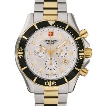 Swiss Alpine Military 7040.9142 Chronographe Montre Homme 46mm 10ATM