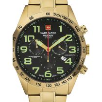 Swiss Alpine Military 7047.9114 Chronographe Montre Homme 45mm 10ATM