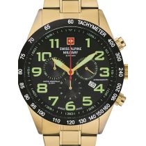 Swiss Alpine Military 7047.9117 Chronographe Montre Homme 45mm 10ATM