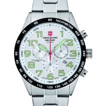 Swiss Alpine Military 7047.9132 Chronographe Montre Homme 43mm 10ATM