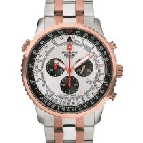 Swiss Alpine Military 7078.9152 Chronographe Montre Homme 45mm  10ATM