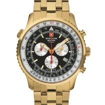 Swiss Alpine Military 7078.9117 Chronographe Montre Homme 45mm 10ATM
