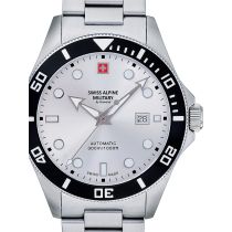 Swiss Alpine Military 7095.2132 Diver Automatique Montre Homme 44mm 30ATM