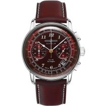 Zeppelin 7614-6 LZ126 Los Angeles Chronographe Montre Homme 43mm 5ATM