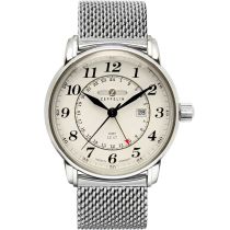 Zeppelin 7642M-5 Graf Zeppelin LZ127 GMT Montre Homme 43mm 5ATM