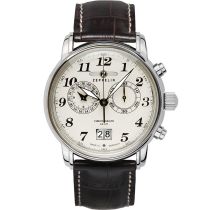 Zeppelin 7684-5 Graf Zeppelin LZ127 Chronographe Montre Homme 41mm 5ATM