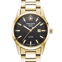 Swiss Alpine Military 7767.1117 Montre Femme Argos doré noir 34mm 10ATM