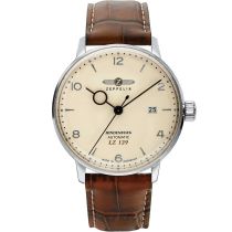 Zeppelin 8062-5 Hindenburg LZ129 Automatique Montre Homme 40mm 5ATM