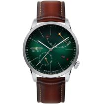 Zeppelin 8366-4 Flatline Automatique Montre Homme 40mm 5ATM