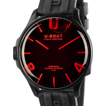 U-Boat 8466/C Darkmoon Red IPB Montre Homme 44mm 5ATM