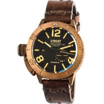 U-Boat 8486 Sommerso Bronze Automatique Montre Homme 46mm 300M