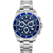 Roamer 851837 41 45 20 Montre Homme Deep Sea 100 Chronographe 42mm 10ATM
