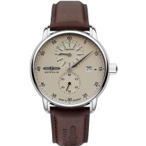 Zeppelin 8622-5 New Captains Line Automatique Montre Homme 43mm 5ATM