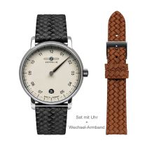Zeppelin 8643-5 Monotimer Set Montre Femme 36mm 5ATM