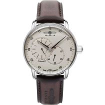 Zeppelin 8662-5 New Captains Line Automatique Montre Homme 43mm 5ATM