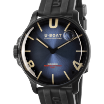 U-Boat 8700/D Darkmoon Blue IPB Soleil Montre Homme 44mm 5ATM