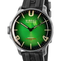 U-Boat 8702/D Darkmoon Green SS Soleil Montre Homme 44mm 5ATM