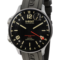 U-Boat 8769 Capsoil Qs. Doppiotempo SS Montre Homme 45mm 10ATM