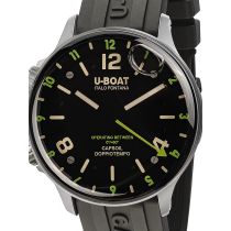 U-Boat 8838/A Capsoil Doppiotempo SS GMT Montre Homme 45mm 10ATM