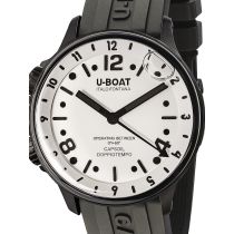 U-Boat 8889 Capsoil Doppiotempo DLC GMT Montre Homme 45mm 10ATM