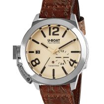 U-Boat 8892 Classico Tungsteno Beige Automatique Montre Homme 