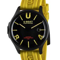 U-Boat 9522 Darkmoon Yellow IPB Montre Homme 44mm 5ATM