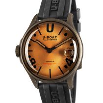 U-Boat 9547 Darkmoon Brown Vintage Montre Homme 40mm 5ATM