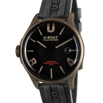 U-Boat 9549 Darkmoon Brown Vintage Montre Homme 40mm 5ATM