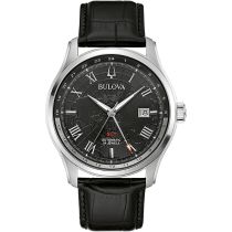 Bulova 96B387 Wilton GMT Automatique Montre Homme 43mm 3ATM