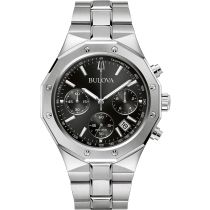 Bulova 96B410 Div Classique Chronographe Montre Homme 44mm 10ATM