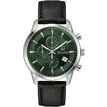 Bulova 96B413 Sutton Chronographe Montre Homme 41mm 3ATM