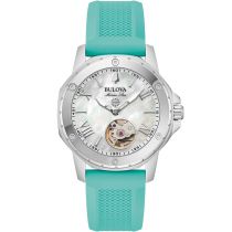 Bulova 96L325 Montre Femme Marine Star Automatique 35mm 10ATM