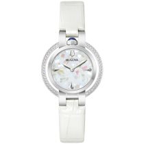 Bulova 96R254 Montre Femme Rubaiyat Diamond Hiver 0,25ct 30,5mm 3ATM