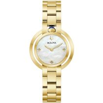 Bulova 97L181 Montre Femme Rubaiyat 30,5mm 3ATM 