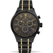 Louis XVI LXVI980 Danton Chronographe Montre Homme 44mm 10ATM