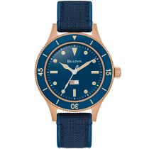Bulova 98A325 Montre Homme MIL-SHIPS Bronze 150th Anniversary 41mm 20ATM