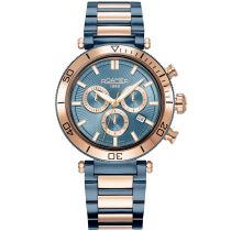 Roamer 994837 49 45 20 Herrenuhr Toscana Chronograph 43mm 5ATM