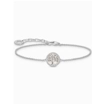 Thomas Sabo A2160-007-21-L19V Bracelet en argent avec pendentif Tree of Love