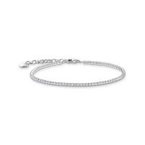 Thomas Sabo A2168-051-14-L19V Bracelet Tennis Argent avec pierres blanches