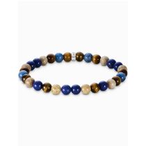 Thomas Sabo A2193-926-7-L19 Unisex Bead Bracelet dans les tons bruns et bleus
