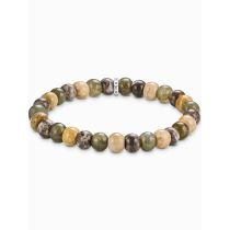 Thomas Sabo A2196-353-7-L19 Unisex bracelet Labradorit et Crocodile Jasper