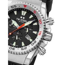 TW-Steel ACE400 Ace Diver Chronographe Montre Homme 44mm 30ATM