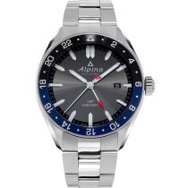 Alpina AL-247GB4E6B Alpiner GMT Montre Homme 42mm 10ATM