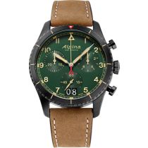 Alpina AL-372GR4FBS26 Startimer Pilot Chronographe Montre Homme