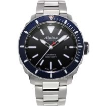 Alpina AL-525LBN4V6B Seastrong Diver Automatique Montre Homme 46mm 30ATM