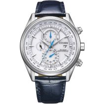 Citizen AT8260-18A Eco-Drive Chronographe Montre Homme radio-pilotée
