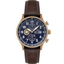 AVI-8 AV-4011-0O Montre Homme Hawker Hurricane Classic Chronographe 43mm 5ATM
