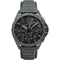 AVI-8 AV-4077-03 P-51 Mustang Chronographe Montre Homme 43mm 5ATM